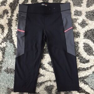 Fila sport running capris size medium